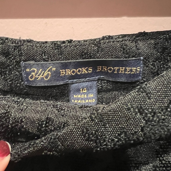 Brooks Brothers Houndstooth Skirt - Picture 3 of 4